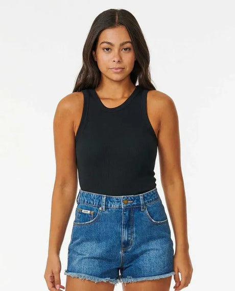 Classic Ribbed Tank Top - Beachin Surf