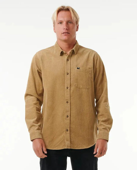 Classic Surf Cord Long Sleeve Shirt - Beachin Surf