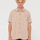 Overtone Short Sleeve Linen Shirt - Beachin Surf